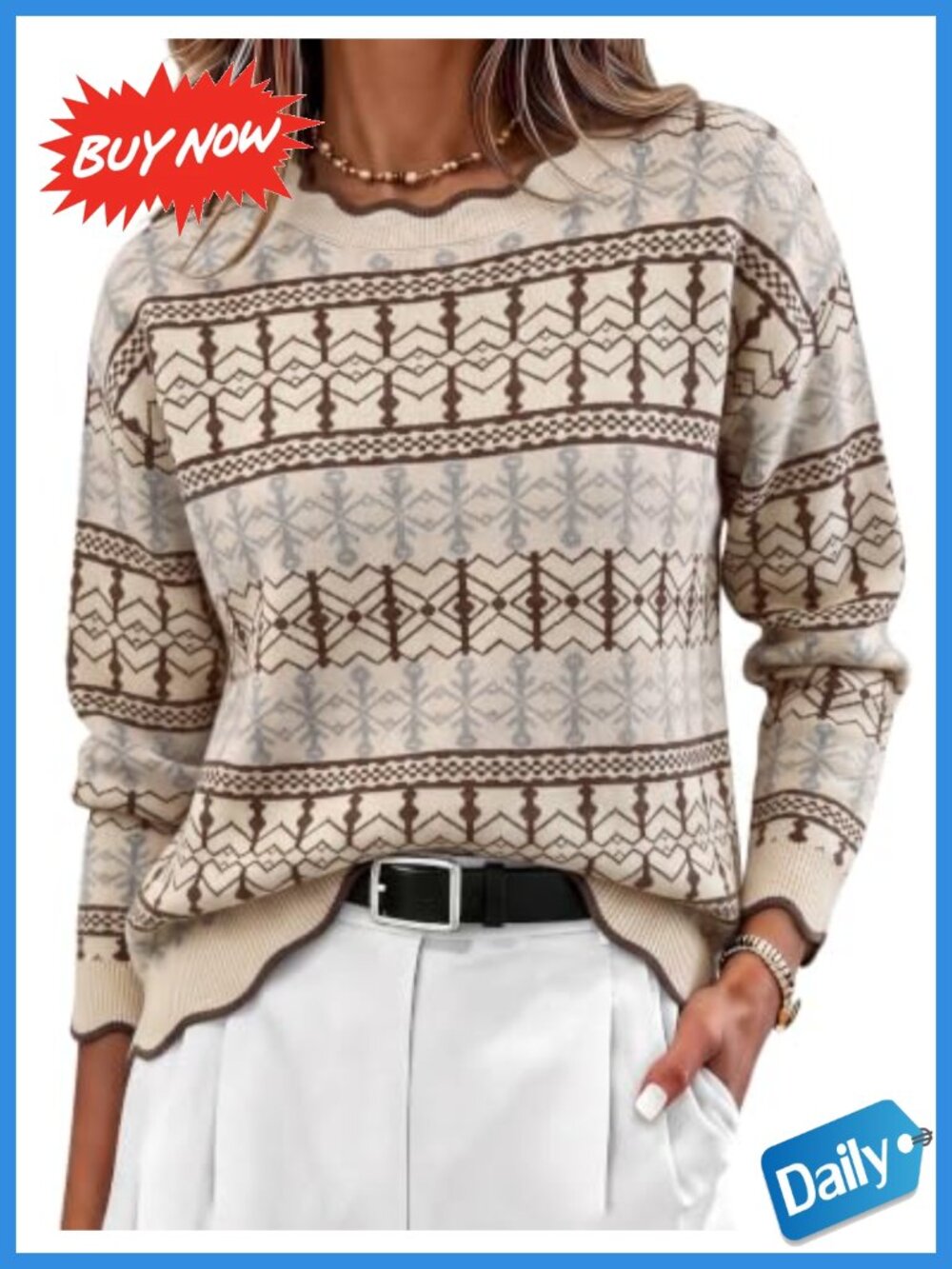 Womens Loose Fit Knit Pullover Sweater Long Sleeve Crew Neck Lightweight